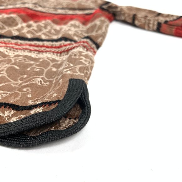 3/$25 Womens Kurta Blouse Collared Button Down Shirt L - Picture 7 of 12